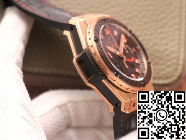 Hublot King Power Ferrari F1 1 1 Best Edition V6 Factory Black Dial Rose Gold US Replica Watch 4443 Hublot King Power Ferrari F1 1: 1 Best Edition V6 Factory Black Dial Rose Gold