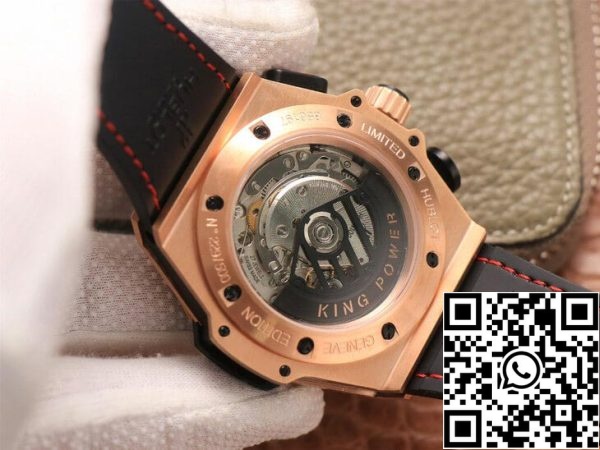 Hublot King Power Ferrari F1 1 1 Best Edition V6 Factory Black Dial Rose Gold US Replica Watch 9033 Hublot King Power Ferrari F1 1: 1 Best Edition V6 Factory Black Dial Rose Gold