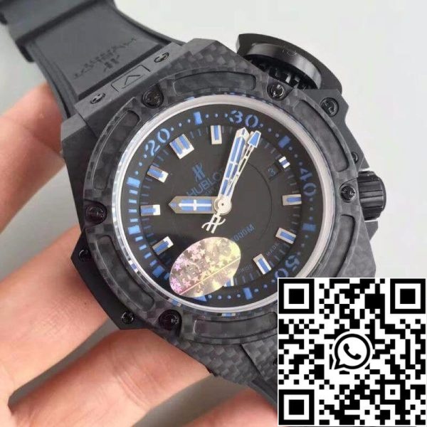 Hublot King Power Musee Oceanographic 731 QX 1190 GR V6 Factory Men Watches 1 1 Best Edition Swiss ETA7750 US Replica Watch 4944 Hublot King Power Musee Oceanographic 731.QX.1190.GR V6 Factory Men Watches 1:1 Best Edition Swiss ETA7750