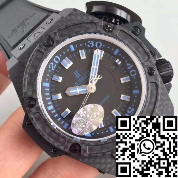 Hublot King Power Musee Oceanographic 731 QX 1190 GR V6 Factory Men Watches 1 1 Best Edition Swiss ETA7750 US Replica Watch 7468 Hublot King Power Musee Oceanographic 731.QX.1190.GR V6 Factory Men Watches 1:1 Best Edition Swiss ETA7750