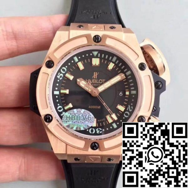 Hublot King Power Oceanographic 731 OX 1170 RX V6 Factory 1 1 Best Edition Swiss ETA7750 US Replica Uhr 3545 Hublot King Power Oceanographic 731.OX.1170.RX V6 Factory 1:1 Best Edition Swiss ETA7750