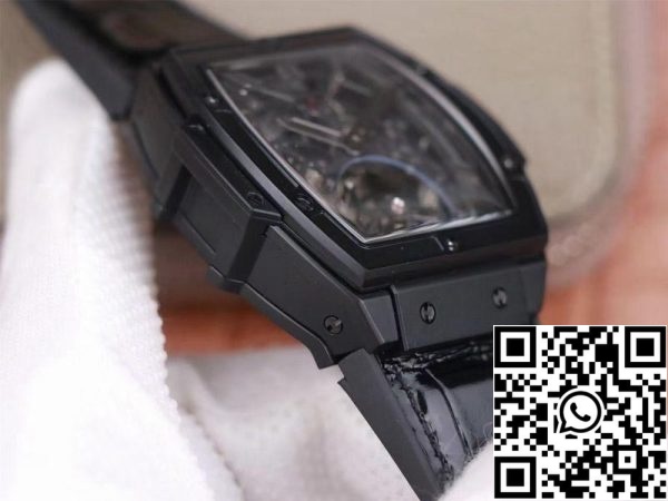 Hublot Masterpiece Tourbillon 906 ND 0129 VR AES12 1 1 Best Edition JB Factory Black PVD Swiss HUB 9006 US Replica Watch 3835 Hublot Masterpiece Tourbillon 906.ND.0129.VR.AES12 1:1 Best Edition JB Factory Black PVD Swiss HUB 9006