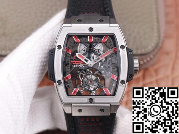 Hublot Masterpiece Tourbillon 906 NX 0129 VR AES13 1 1 Най-доброто издание JB Factory Red Hour Swiss HUB 9006 САЩ реплика часовник 1206 Hublot Masterpiece Tourbillon 906.NX.0129.VR.AES13 1: 1 Най-доброто издание JB Factory Red Hour Swiss HUB 9006