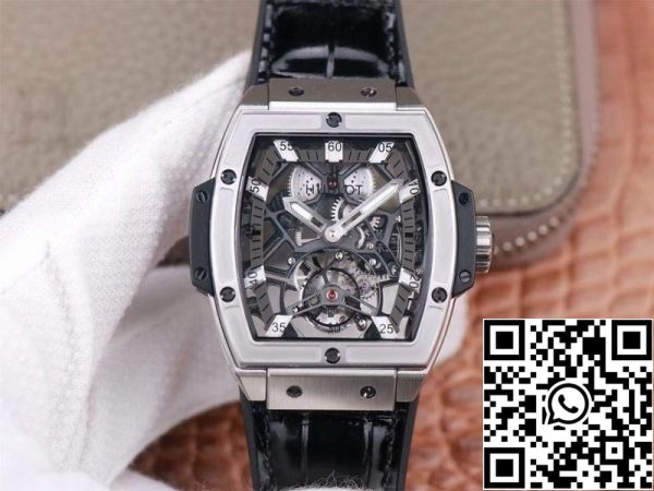 Hublot Masterpiece Tourbillon 906 NX 0129 VR AES13 1 1 Лучшее издание JB Завод Белый час швейцарский HUB 9006 США Реплика Смотреть 5286 Hublot Masterpiece Tourbillon 906.NX.0129.VR.AES13 1:1 Лучшее издание JB Завод Белый час швейцарский HUB 9006