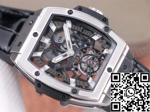 Hublot Masterpiece Tourbillon 906 NX 0129 VR AES13 1 1 Лучшее издание JB Завод Белый час швейцарский HUB 9006 США Реплика Смотреть 7209 Hublot Masterpiece Tourbillon 906.NX.0129.VR.AES13 1:1 Лучшее издание JB Завод Белый час швейцарский HUB 9006