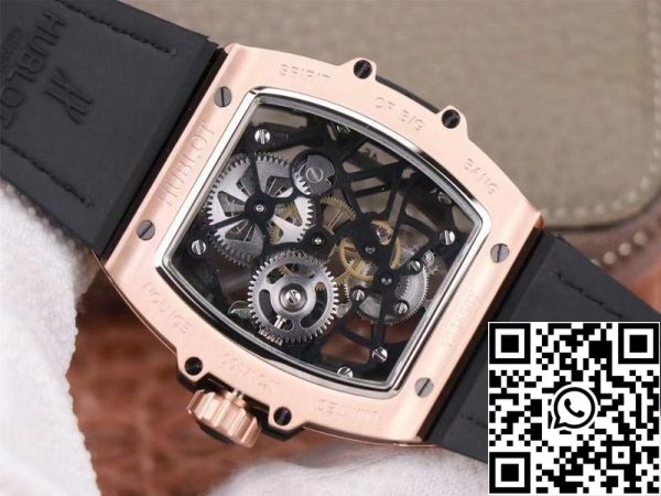 Hublot Masterpiece Tourbillon 906 OX 0123 VR AES13 1 1 Melhor Edição JB Factory Rose Gold Diamond Swiss HUB 9006 US Réplica Relógio 9469 Hublot Masterpiece Tourbillon 906.OX.0123.VR.AES13 1:1 Melhor Edição JB Factory Rose Gold Diamond Swiss HUB 9006