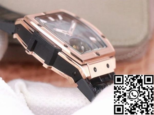 Hublot Masterpiece Tourbillon 906 OX 0123 VR AES13 1 1 Best Edition JB Factory Rose Gold White Hour Sveitsin HUB 9006 US Replica Watch 2733 Hublot Masterpiece Tourbillon 906.OX.0123.VR.AES13 1: 1 Best Edition JB Factory Rose Gold White Hour Sveitsin HUB 9006