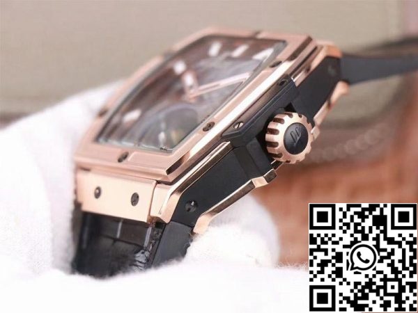 Hublot Masterpiece Tourbillon 906 OX 0123 VR AES13 1 1 Best Edition JB Factory Rose Gold White Hour Sveitsin HUB 9006 US Replica Watch 366 Hublot Masterpiece Tourbillon 906.OX.0123.VR.AES13 1:1 Best Edition JB Factory Rose Gold White Hour Sveitsin HUB 9006