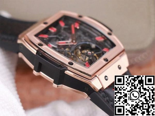 Hublot Masterpiece Tourbillon 906 OX 0123 VR AES13 1 1 Best Edition JB Factory Skeletonized Dial Swiss HUB 9006 US Replica ρολόι 2567 Hublot Masterpiece Tourbillon 906.OX.0123.VR.AES13 1:1 Best Edition JB Factory Skeletonized Dial Swiss HUB 9006