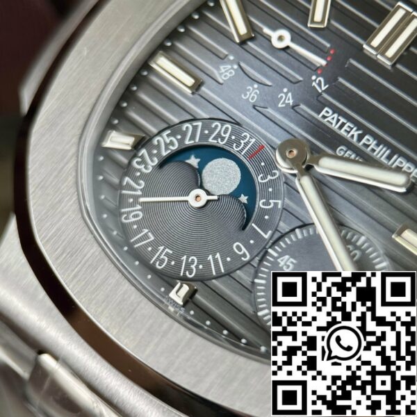 IMG 1683958635657 1695051474993 Patek Philippe Nautilus 5712/1A-001 1:1 Най-добро издание PPF Factory V2 Blue Dial