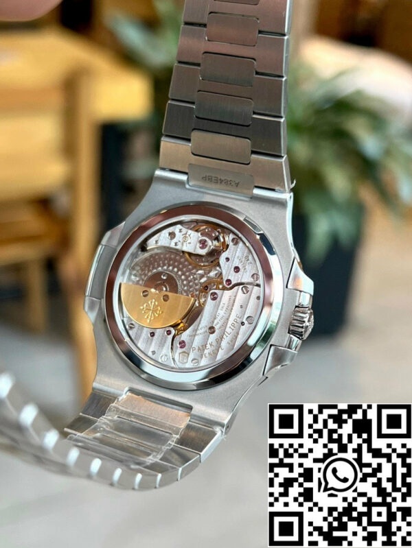 IMG 20230918 223740 Patek Philippe Nautilus 5712/1A-001 1:1 Best Edition PPF Factory V2 Μπλε καντράν