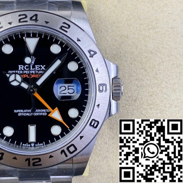 IMG 20240314 WA0048 Rolex Explorer II 226570 JVS Férfi órák 1:1 Best Edition 3285 mozgás fekete számlap