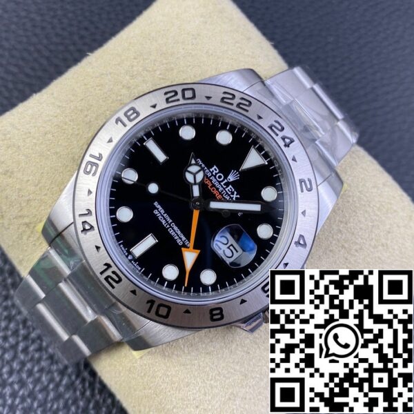 IMG 20240314 WA0052 Rolex Explorer II 226570 JVS Hombres Relojes 1:1 Mejor Edición 3285 movimiento esfera de color negro