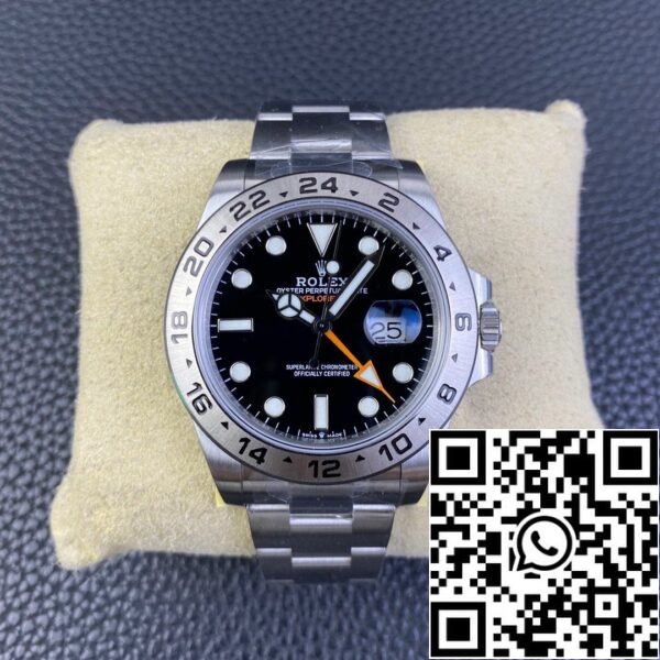 IMG 20240314 WA0057 Rolex Explorer II 226570 JVS Ανδρικά ρολόγια 1:1 Best Edition 3285 κίνηση μαύρο καντράν