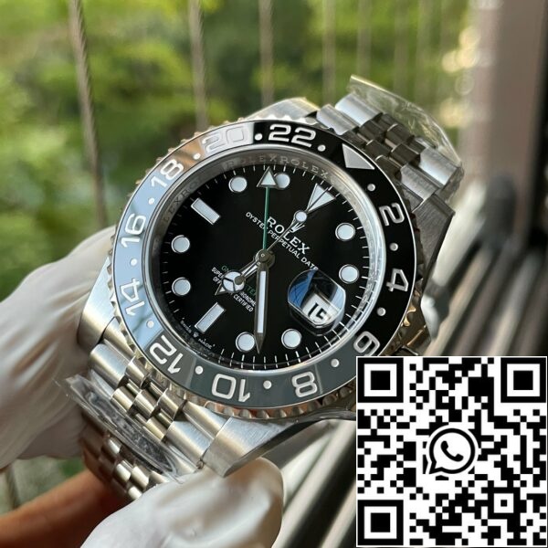 IMG 6366 1 échelle Rolex GMT Master II m126710grnr-0003 Bruce Wayne Batman 1:1 Best Edition Clean Factory Newest 2024