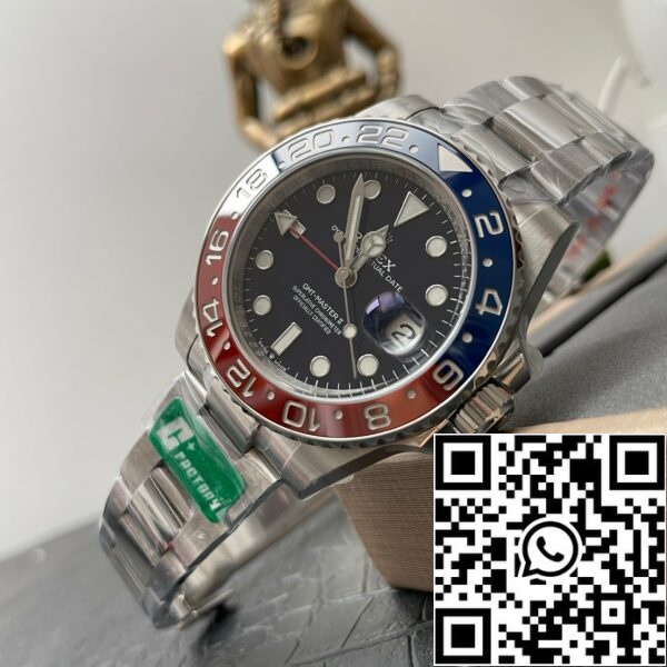 IMG 8131 Rolex GMT Master II in scala M126719blro-0003 1:1 Migliore Edizione C+ Quadrante Blu di Fabbrica