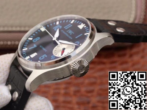 IWCのビッグパイロットIW500431 ZFファクトリー1 1ベスト版スイスETA51111ブラックダイヤルアメリカレプリカ時計6312 IWCのビッグパイロットIW500431 ZFファクトリー1 1ベスト版スイスETA51111ブラックダイヤル