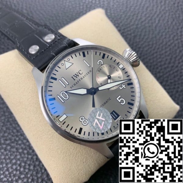 IWC Big Pilot IW500906 1 1 Best Edition ZF Factory Rhodium Dial US Replica óra 6701 IWC Big Pilot IW500906 1:1 Best Edition ZF Factory Rhodium Dial