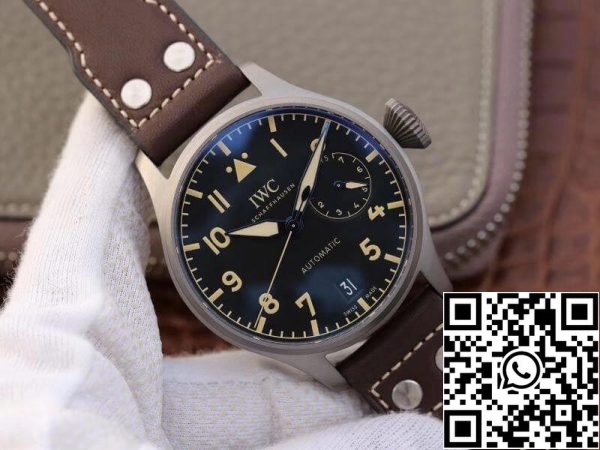 IWC Big Pilot IW501004 ZF Factory 1 1 Best Edition Sveitsin ETA51111 Musta Dial US Replica katsella 2309 IWC Big Pilot IW501004 ZF Factory 1 1: 1 Best Edition Sveitsin ETA51111 Musta Dial