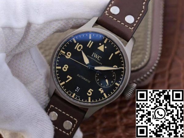 IWC Big Pilot IW501004 ZF Factory 1 1 Best Edition Swiss ETA51111 Schwarzes Zifferblatt US Replica Uhr 2591 IWC Big Pilot IW501004 ZF Factory 1:1 Best Edition Swiss ETA51111 Schwarzes Zifferblatt