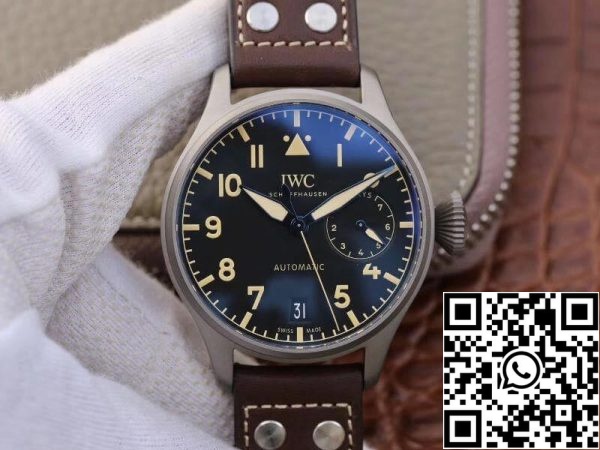 IWC Big Pilot IW501004 ZF Factory 1 1 Best Edition svájci ETA51111 fekete számlap US Replica Watch 7609 IWC Big Pilot IW501004 ZF Factory 1 1: 1 Best Edition svájci ETA51111 fekete számlapos