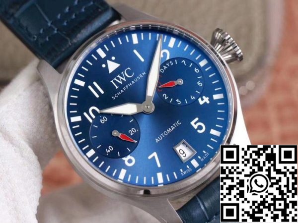 IWC Big Pilot IW501008 1 1 Best Edition ZF Factory Blue Dial Swiss ETA51111 ΗΠΑ Replica ρολόι 3620 IWC Big Pilot IW501008 1: 1 Best Edition ZF Factory Blue Dial Swiss ETA51111