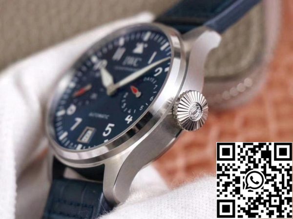 IWC Big Pilot IW501008 1 1 Best Edition ZF Factory μπλε κλήση ελβετικό ETA51111 ΗΠΑ Replica ρολόι 4934 IWC Big Pilot IW501008 1: 1 Best Edition ZF Factory μπλε κλήση ελβετικό ETA51111