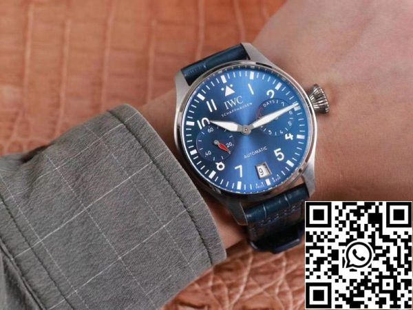 IWC Big Pilot IW501008 1 1 Best Edition ZF Factory Blue Dial Swiss ETA51111 US Replique Montres 9669 IWC Big Pilot IW501008 1:1 Best Edition ZF Factory Blue Dial Swiss ETA51111