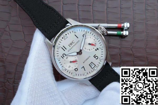 IWC Pilot 3777 Limited Edition 1 1 Best Edition ZF Factory White Dial US Replica Watch 2090 IWC Pilot 3777 Limited Edition 1 1 Best Edition ZF Factory White Dial