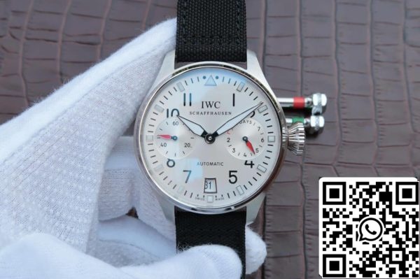 IWC Pilot 3777 Limited Edition 1 1 Best Edition ZF Factory Quadrante Bianco Replica Orologio 3900 IWC Pilot 3777 Limited Edition 1:1 Best Edition ZF Factory Quadrante Bianco