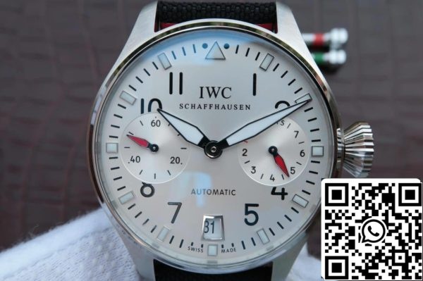 IWC Pilot 3777 Limited Edition 1:1 Best Edition ZF Factory White Dial US Replica Watch 6129 IWC Pilot 3777 Limited Edition 1:1 Best Edition ZF Factory White Dial