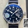 IWC Pilot 46MM 1 1 Best Edition ZF Factory Edelstahl Schwarz Zifferblatt US Replica Uhr 6822 IWC Pilot 46MM 1:1 Best Edition ZF Factory Edelstahl Schwarz Zifferblatt