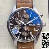 IWC Pilot Chronograph IW377713 ZF Factory 1 1 Най-доброто издание швейцарски ETA7750 Brown Dial САЩ реплика часовник 6249 IWC Pilot Chronograph IW377713 ZF Factory 1: 1 Най-доброто издание швейцарски ETA7750 Brown Dial