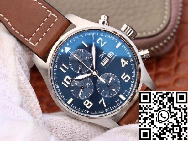 IWC Pilot Chronograph IW377714 ZF Factory Men Watches 1:1 Best Edition Swiss ETA7750 Blue Dial US Replica Watch 2860 IWC Pilot Chronograph IW377714 ZF Factory Men Watches 1:1 Best Edition Swiss ETA7750 Blue Dial