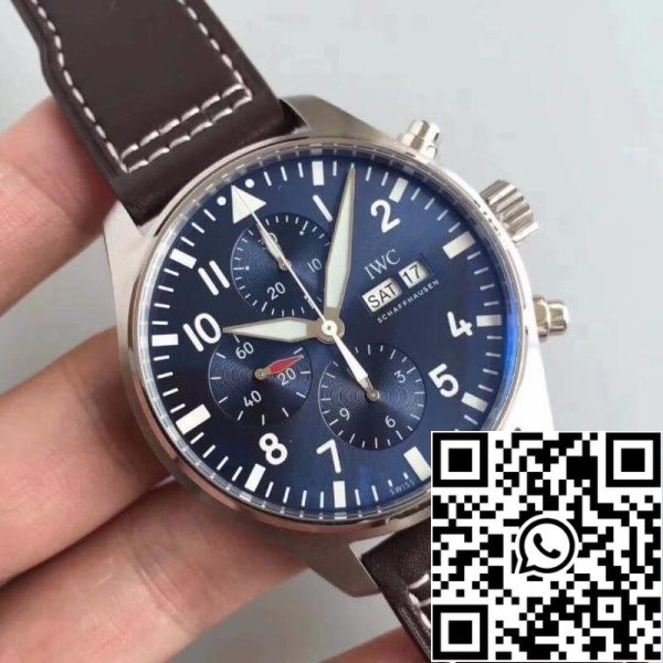 IWC Pilot Chronograph IW377714 ZF Factory Moški ure 1 1 Najboljša izdaja švicarski ETA7750 ZDA replika Watch 2205 IWC Pilot Chronograph IW377714 ZF Factory Moški ure 1: 1 Najboljša izdaja švicarski ETA7750