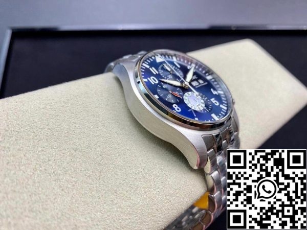 IWC Pilot Chronograph IW377717 ZF Factory 1 1 Best Edition Swiss ETA7750 Blue Dial US Replica Watch 1359 IWC Pilot Chronograph IW377717 ZF Factory 1:1 Best Edition Swiss ETA7750 Blue Dial