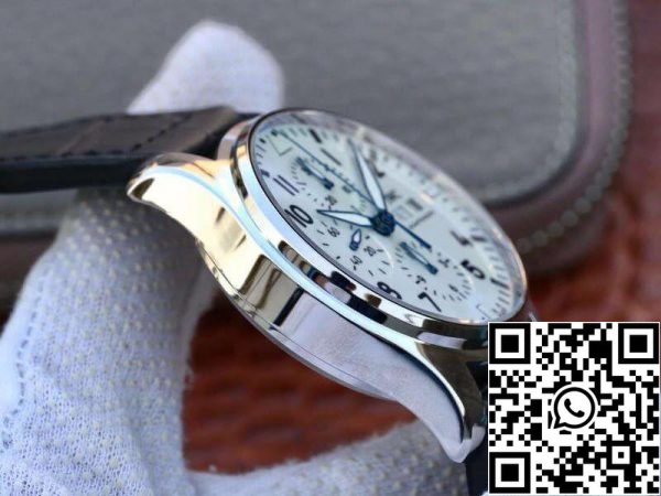 IWC Pilot Chronograph IW377725 ZF Factory 1 1 Best Edition Swiss ETA7750 Leder Uhrenarmband US Replica Uhr 3621 IWC Pilot Chronograph IW377725 ZF Factory 1:1 Best Edition Swiss ETA7750 Leder Uhrenarmband