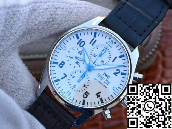 IWC 파일럿 크로노그래프 IW377725 ZF 팩토리 1 1 베스트 에디션 스위스 ETA7750 가죽 시계줄 미국 복제 시계 5550 IWC 파일럿 크로노그래프 IW377725 ZF 팩토리 1:1 베스트 에디션 스위스 ETA7750 가죽 시계줄