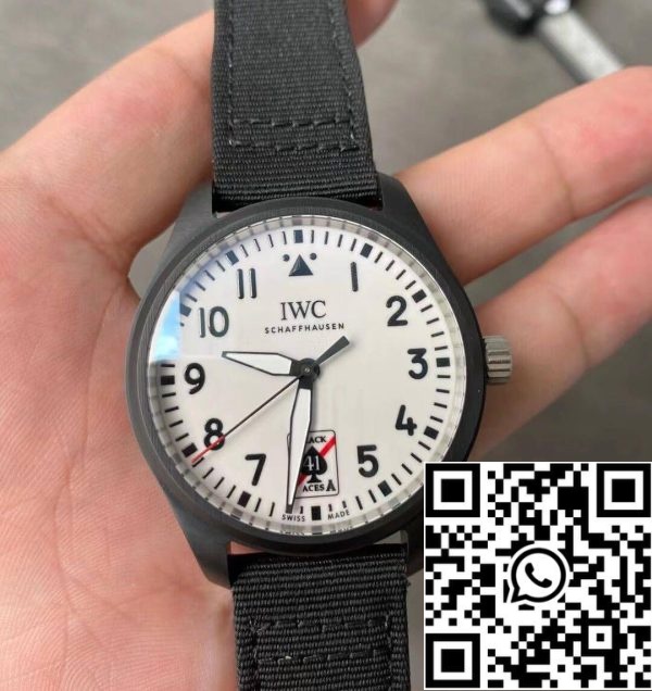 IWCのパイロットIW326905 1 1ベスト版M工場ホワイトダイヤルアメリカレプリカ時計6191 IWCのパイロットIW326905 1:1ベスト版M +工場ホワイトダイヤル