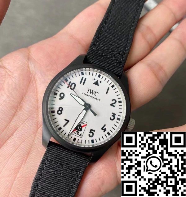 IWCのパイロットIW326905 1 1ベスト版M工場ホワイトダイヤルアメリカレプリカ時計6962 IWCのパイロットIW326905 1:1ベスト版M +工場ホワイトダイヤル