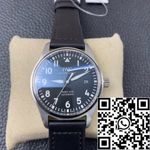 IWC Pilot IW327001 1 1 Best Edition V7 Factory Black Dial US Replica Watch 5102 IWC Pilot IW327001 1:1 Best Edition V7 Factory Black Dial