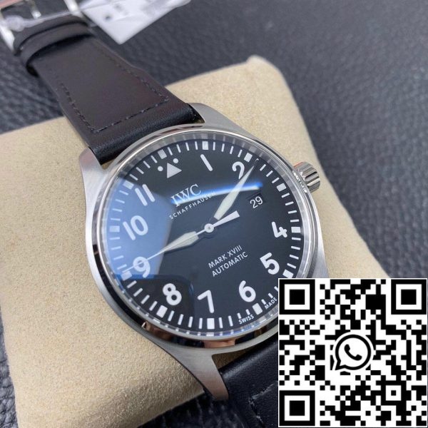 IWC Pilot IW327001 1 1 Best Edition V7 Factory Black Dial US Replica Watch 5673 IWC Pilot IW327001 1:1 Best Edition V7 Factory Black Dial