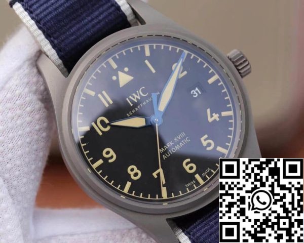 IWC Pilot IW327006 1 1 Best Edition M Factory Blue Strap US Replica Watch 2021 IWC Pilot IW327006 1:1 Best Edition M + Factory Blue Strap