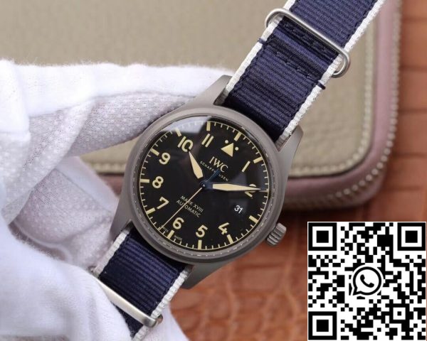 IWC Pilot IW327006 1 1 Best Edition M Factory Blue Strap US Replica katsella 5038 IWC Pilot IW327006 1: 1 Best Edition M + Factory Blue Strap