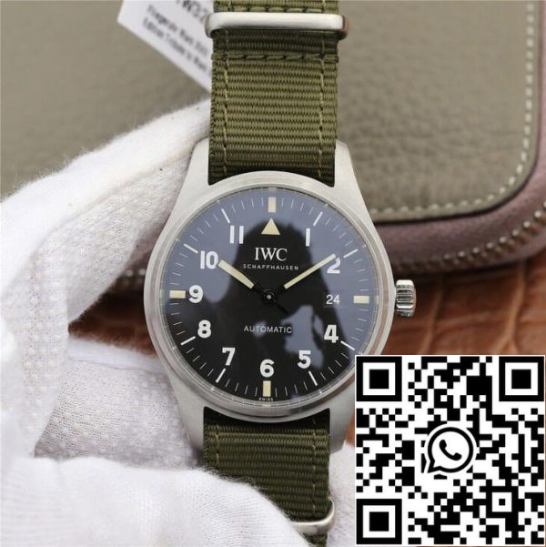 IWC Pilot IW327007 1 1 Най-доброто издание M Фабрика черен циферблат САЩ реплика часовник 8040 IWC Pilot IW327007 1: 1 Най-доброто издание M+ Фабрика черен циферблат