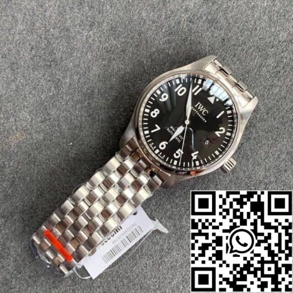 IWC Pilot IW327011 1 1 Лучшее издание V7 завод черный циферблат США Реплика часы 5933 IWC Pilot IW327011 1:1 Лучшее издание V7 завод черный циферблат