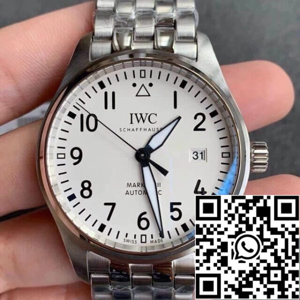 IWC Pilot IW327012 1 1 Best Edition V7 Factory White Dial US Replica Watch 3667 IWC Pilot IW327012 1:1 Best Edition V7 Factory White Dial