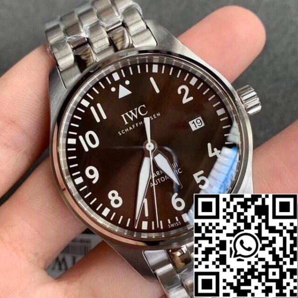 IWC Pilot IW327013 1 1 Best Edition V7 Factory Brown Dial US Replica Watch 7187 IWC Pilot IW327013 1:1 Best Edition V7 Factory Brown Dial