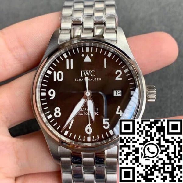 ساعة آي دبليو سي بايلوت IWC Pilot IW327013 1:1 أفضل إصدار V7 مصنع V7 قرص بني مينا ساعة أمريكية مقلدة 7861 ساعة آي دبليو سي بايلوت IW327013 1:1 أفضل إصدار V7 مصنع V7 قرص بني مينا