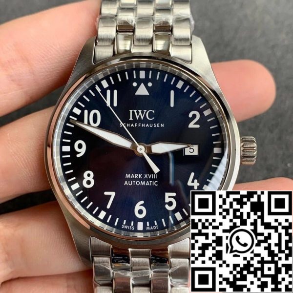 IWC Pilot IW327014 1 1 Best Edition V7 Factory Blue Dial US Replica Watch 1933 IWC Pilot IW327014 1:1 Best Edition V7 Factory Blue Dial